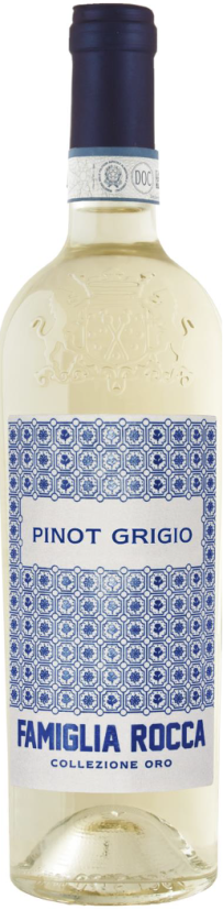 Вино Фамилия Рокка Пино Гриджио Золотая Коллекция белое сухое 0,75л