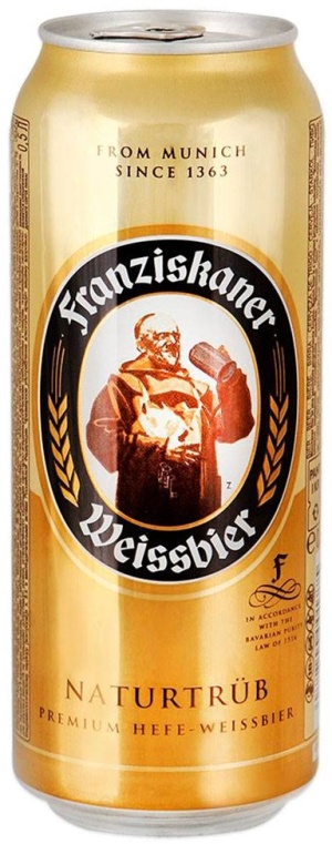 Пиво Францисканер Хефе-Вайсбир 0,5л ж/б
