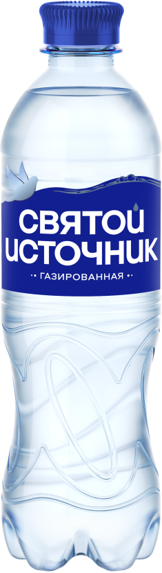 Вода питьевая Святой Источник газ. 0,5л