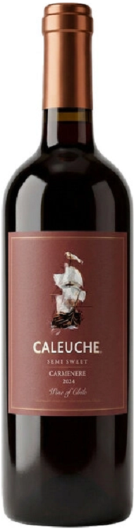 Вино Калеуче Карменер красное полусладкое 0,75л