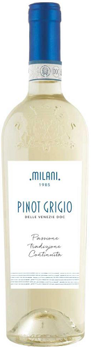 Вино Милани Пино Гриджио Делле Венецие белое полусухое 0,75л