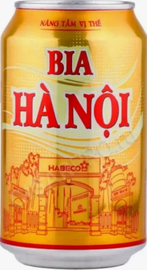 Пиво Ханой светлое фильтрованное  0,33 ж/б