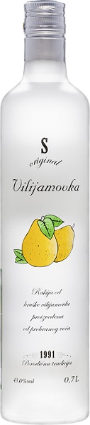 Водка плодовая Ракия Вильямовка грушевая 0,7л