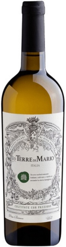 Вино Терре ди Марио Бианко белое полусухое 0,75л
