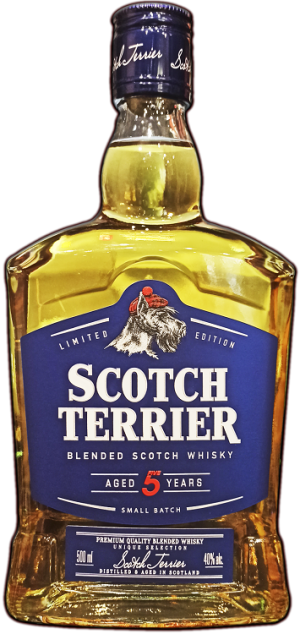 Виски Скотч Терьер 5 лет 0,5л