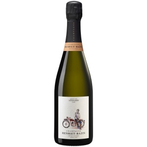 Игристое вино Шампань Анрие-Базен Леонард Гран Крю Розе Кюве розовое брют 0,75л