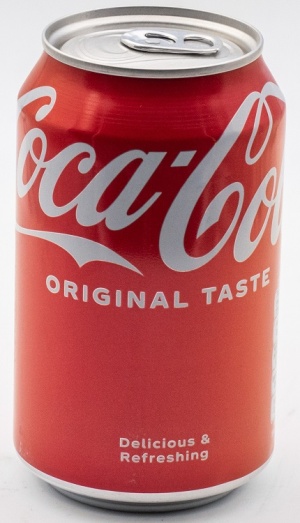 Напиток б/алк. газ. Кока-Кола 0,33л ж/б (DE)