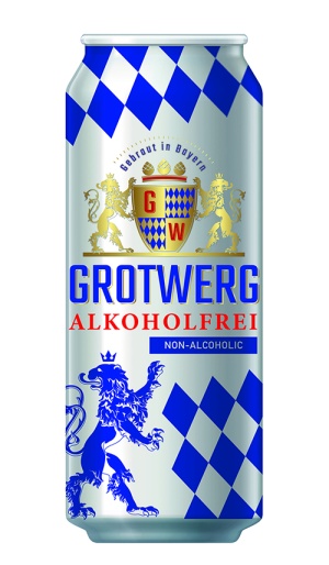 Пиво безалкогольное Гротверг Алкогольфрай 0,5л ж/б