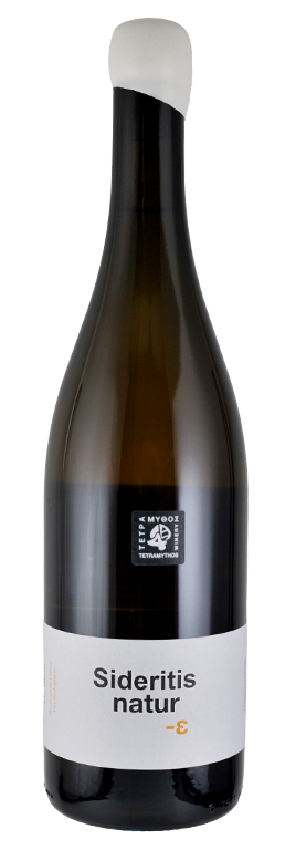 Вино Сидеритис Натур Тетрамитос Пелопоннес белое сухое 0,75л