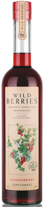 Настойка сладкая Вайлд Берис Брусника 0,5л