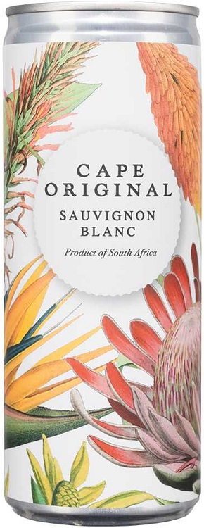 Вино Кейп Ориджинал Совиньон Блан белое сухое 0,25л ж/б