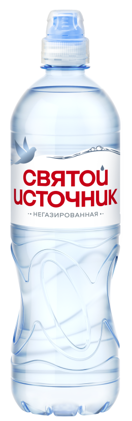 Вода питьевая Святой Источник негаз. 0,75 пэт спорт