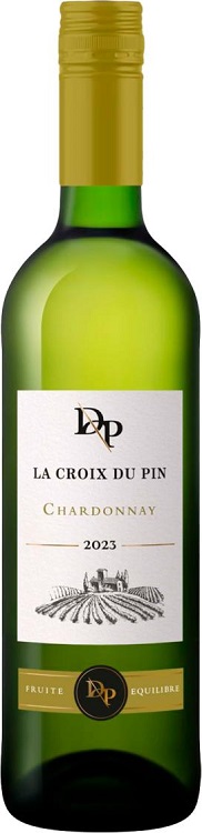 Вино Ля Круа дю Пэн Шардоне белое сухое 0,75л