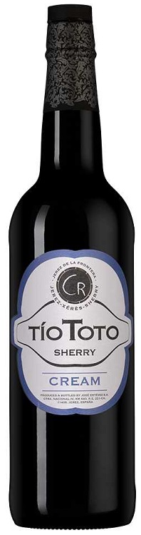 Вино ликерное Тио Тото Крим белое сладкое 0,75л