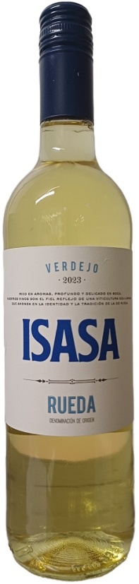 Вино Исаса Вердехо Руэда белое сухое 0,75л