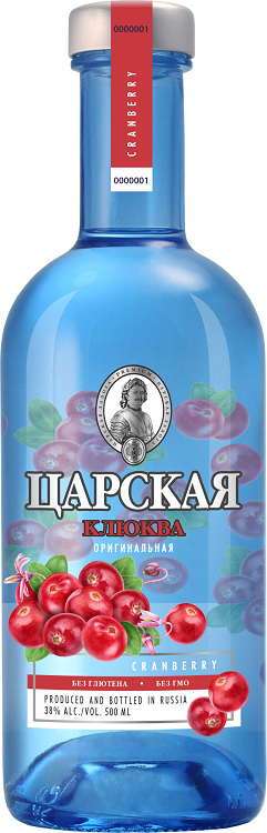 Настойка Царская Оригинальная Клюква 0,5л