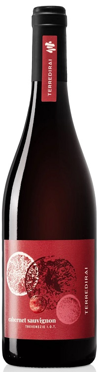 Вино Терре ди Рай Каберне Совиньон Тревенецие красное сухое 0,75л