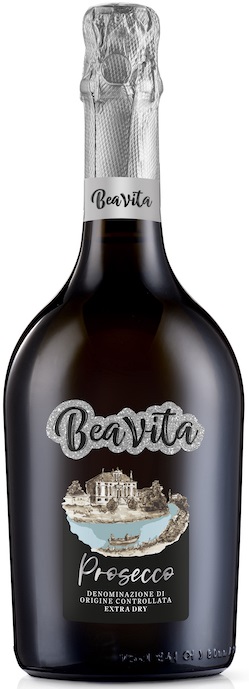 Игристое вино Просекко Беа Вита Экстра Драй белое сухое 0,75л