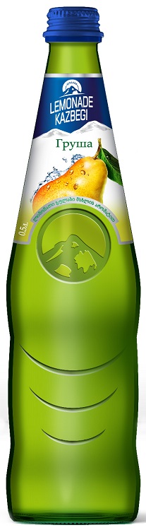 Напиток б/алк. газ. Казбеги Груша 0,5л бут.