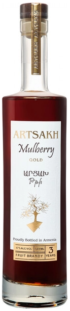 Спиртной напиток Арцах Тутовый Золотой 0,5л