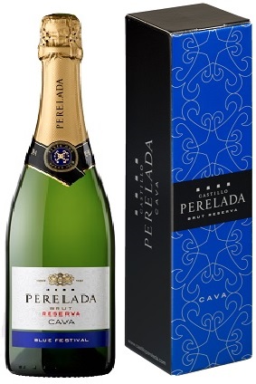 Игристое вино Кава Кастильо Перелада Брют белое брют 0,75л п/у