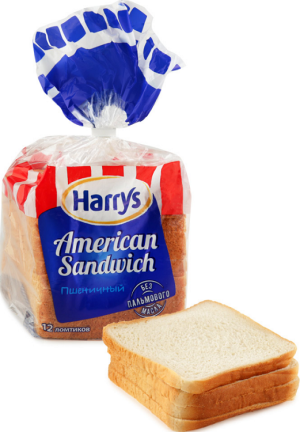 Хлеб пшеничный Харрис нарезка 470г
