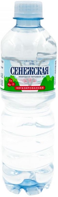 Вода питьевая Сенежская негаз. 0,5л