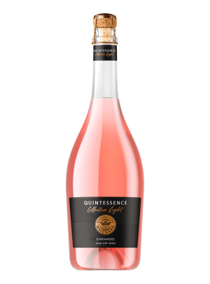 Игристое вино Квинтэссенция Зинфандель розовое полусухое 0,75л