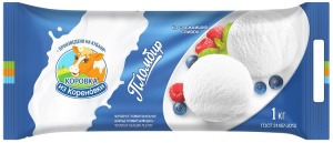 Мороженое Коровка из Кореновки Пломбир Полено Ванильный 400г Мороженое Коровка из Кореновки Пломбир Полено Ванильный 400г