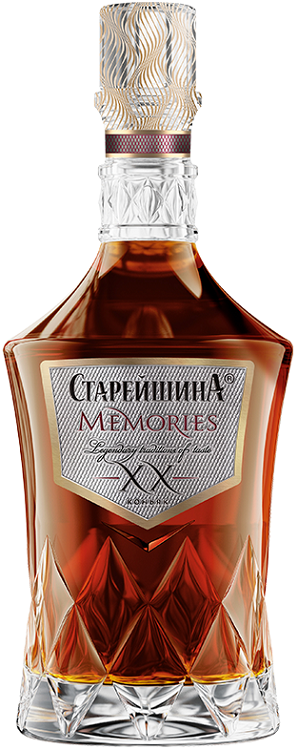 Коньяк Старейшина Меморис 20 лет 0,7л