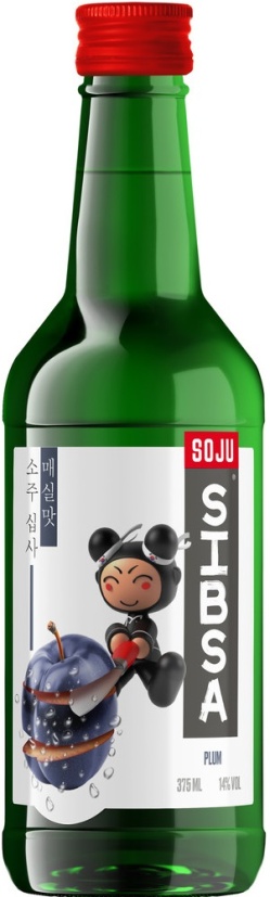 Аперитив Соджу Сибса Слива 0,375л