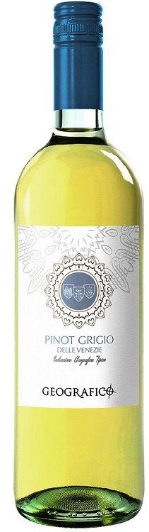 Вино Пино Гриджо делле Венецие Джеографико белое сухое 0,75л