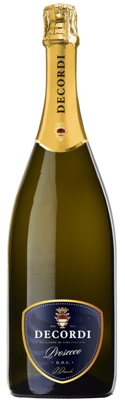 Игристое вино Просекко Декорди белое брют 1,5л