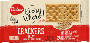 Крекеры Делсер с солью 250г