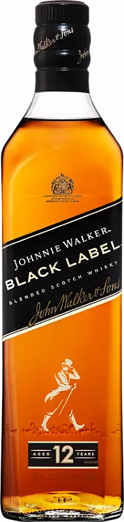 Виски Джонни Уокер Блэк Лейбл 0,75л 