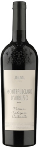 Вино Милани Монтепульчано д Абруццо красное сухое 0,75л