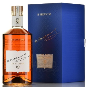 Коньяк Некрасов 10 лет 0,7л п/у