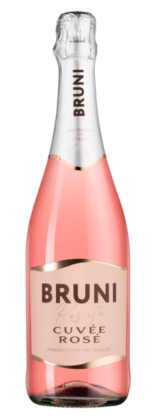 Игристое вино Бруни Кюве Розе розовое сладкое 0,75л