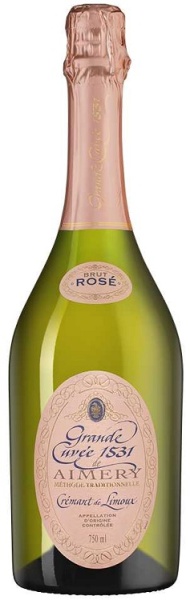Игристое вино Креман де Лиму Гранд Кюве де Эмери 1531 розовое брют 0,75л