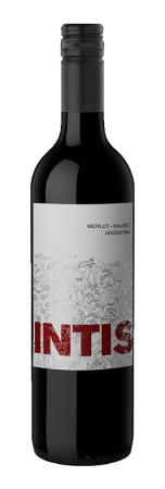 Вино Интис Мерло Мальбек красное сухое 0,75л
