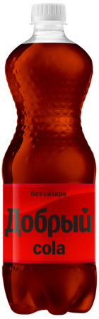 Напиток б/алк. газ. Добрый Кола без сахара 1л пэт