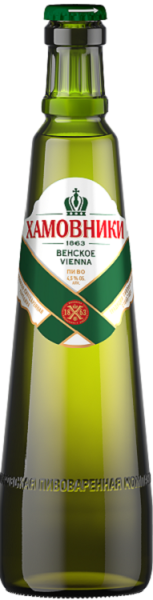 Пиво Хамовники Венское 0,45л. бут. 