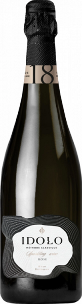 Игристое вино Идоло Розе розовое брют 0,75л