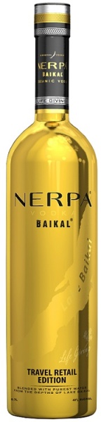 Водка Нерпа Байкал Золотая 0,7л