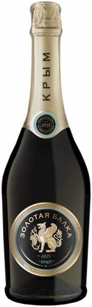 Игристое вино Золотая балка белое брют 0,75л
