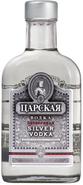 Водка Царская Серебряная 0,25л