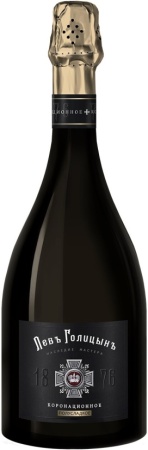 Игристое вино Наследие Мастера Левъ Голицынъ Коронационное белое полусладкое 0,75л