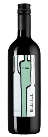 Вино УНА Блауфранкиш красное полусухое 0,75л