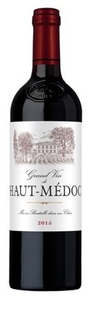 Вино Гран Вэн де О-Медок Мезон Жинестэ красное сухое 0,75л