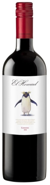 Вино Эль Ховард Карменер красное сухое 0,75л